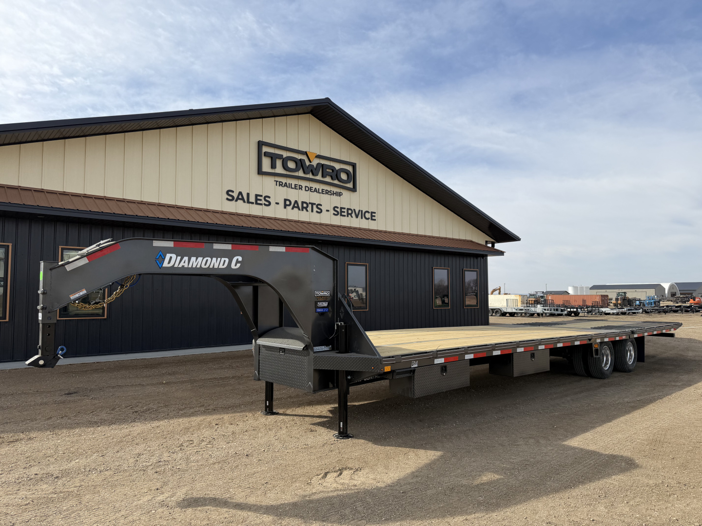 New 2026 Diamond C Trailers FMAX212HDT 2.0 Flatbed Trailer
