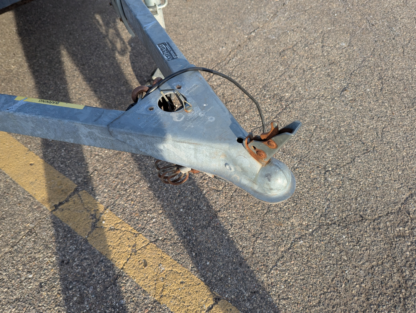 Used 2012 Integrity 7x14 Utility Utility Trailer