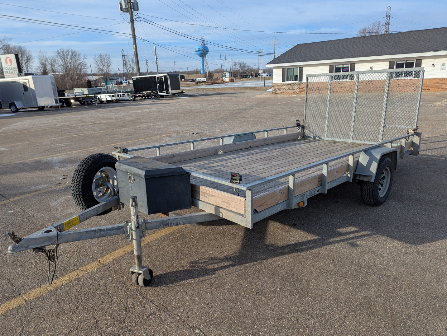 Used 2012 Integrity 7x14 Utility Utility Trailer