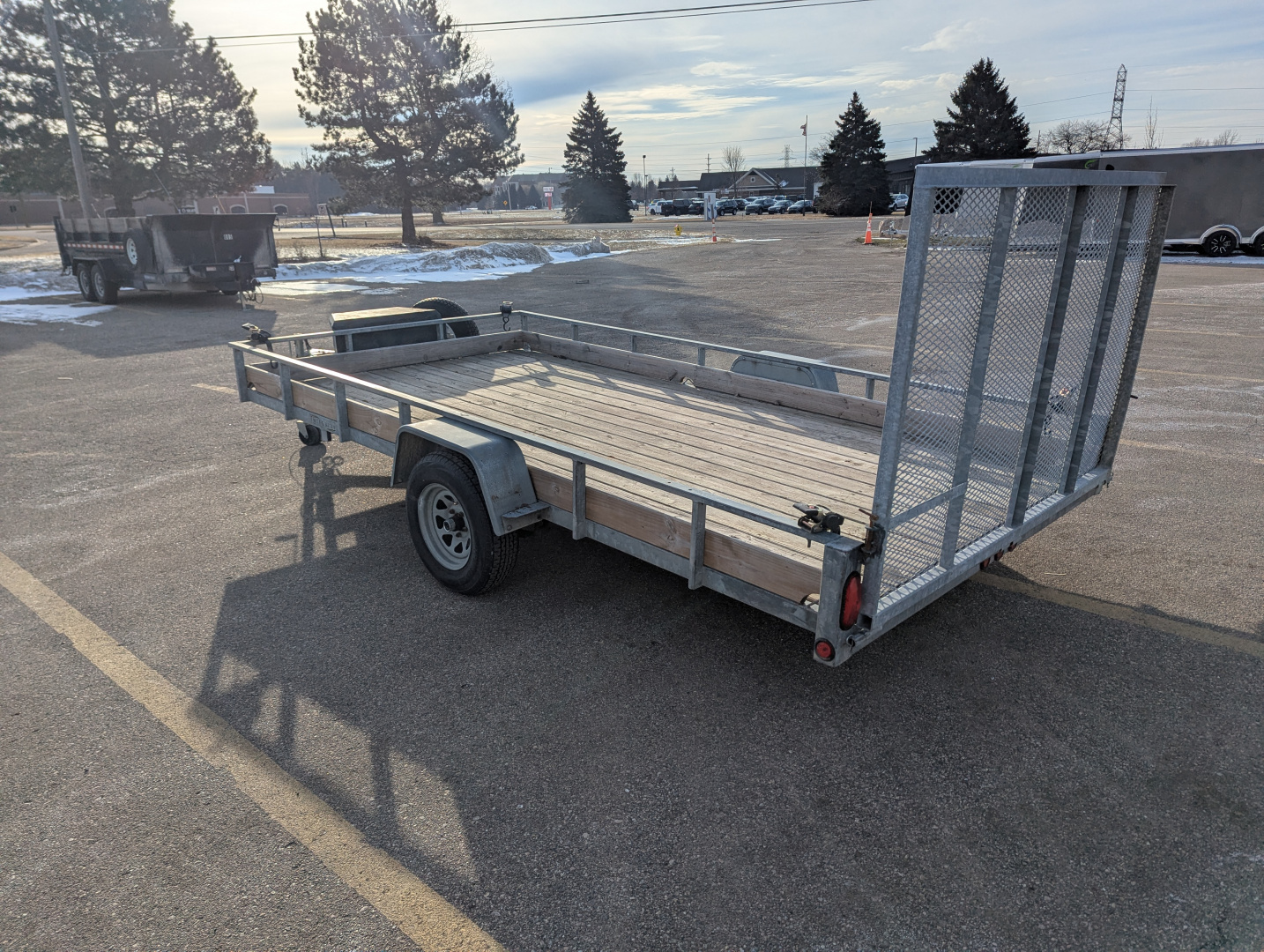 Used 2012 Integrity 7x14 Utility Utility Trailer