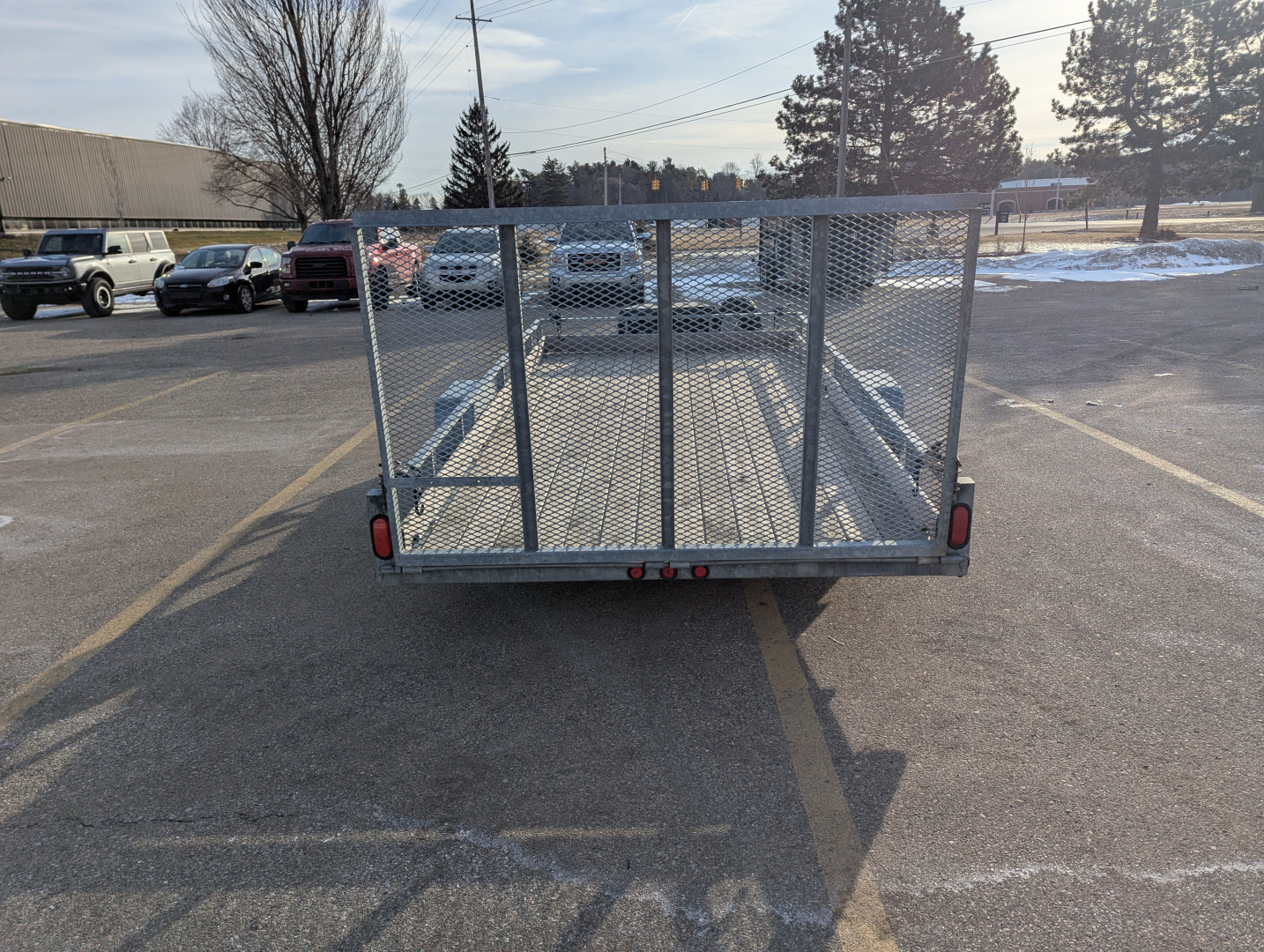 Used 2012 Integrity 7x14 Utility Utility Trailer