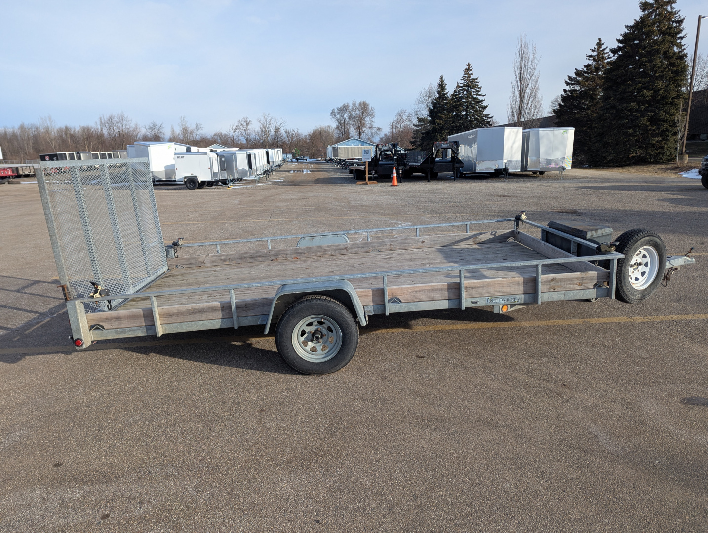 Used 2012 Integrity 7x14 Utility Utility Trailer
