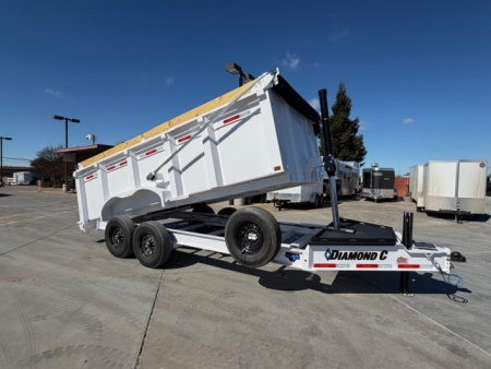 New 2026 Diamond C Trailers LPT207L16X82 P4 Dump Trailer