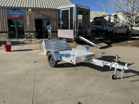 New 2027 Aluma 486S-BT Utility Trailer