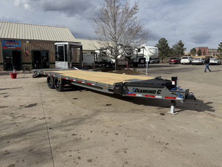 New HEAVY EQUIPMENT - 2026 Diamond C 24 X 102 Flatbed Trailer