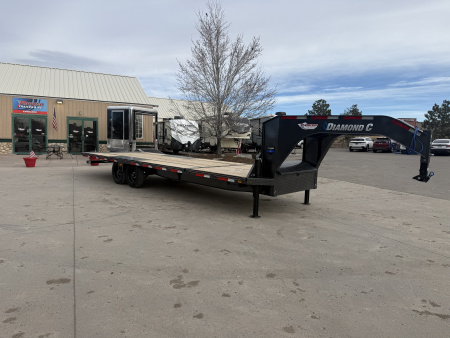 New 2026 Diamond C DET208L 26X102 Flatbed Trailer