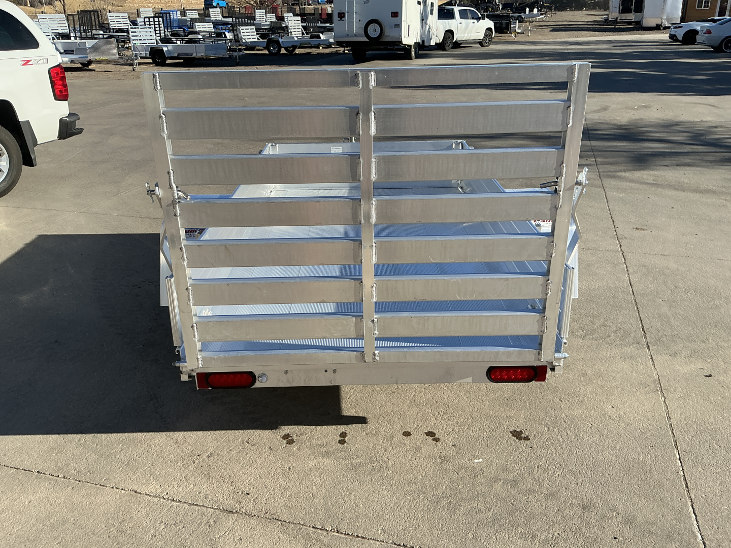 New 2027 Aluma 548ESA-S-TG Utility Trailer