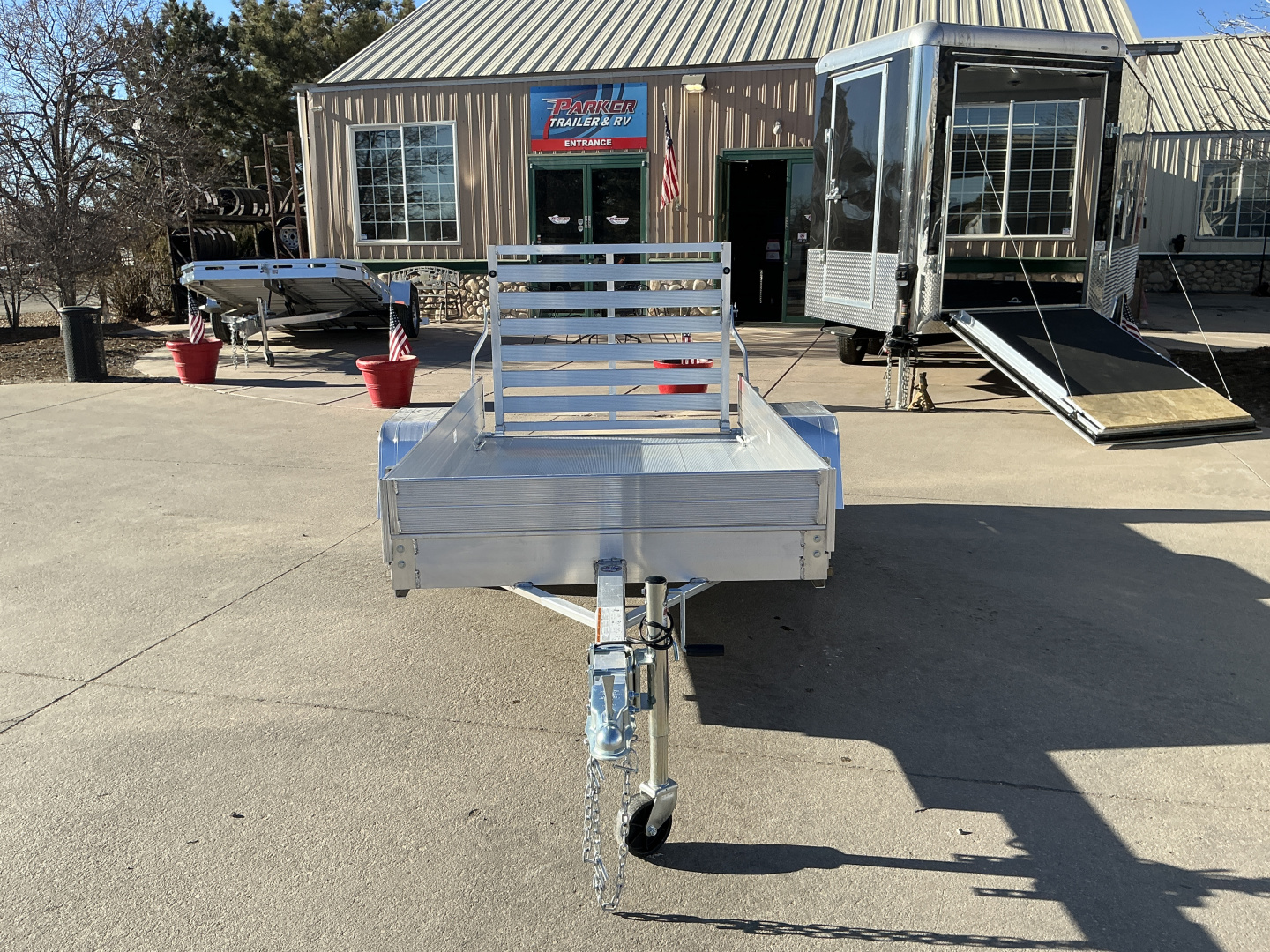 New 2027 Aluma 548ESA-S-TG Utility Trailer