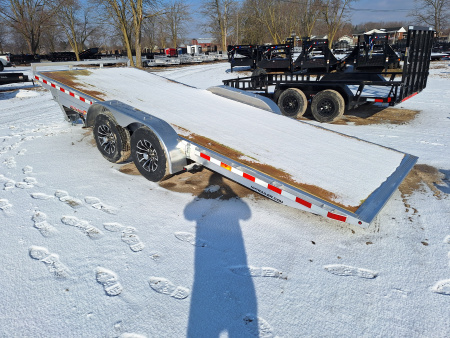 New 2026 H&H Trailers 82x20 Aluminum Speed Loaded Tilt Trailer