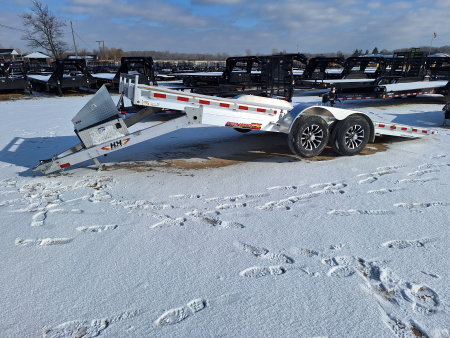 New 2026 H&H Trailers 82x20 Aluminum Speed Loaded Tilt Trailer