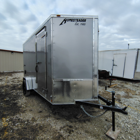 New 2026 Homesteader Trailer 6x12 SA, 6'5  interior height, 35k axles, .030 exterior, intrepid series Cargo / Enclosed Trailer