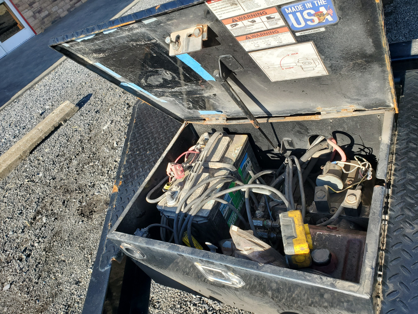 Used 2018 BWISE THD15 Tilt Trailer / 15,400 GVWR / 22'