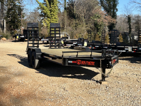 New 2026 Southern Utility 7x20 TA 16k Equipment Trailer