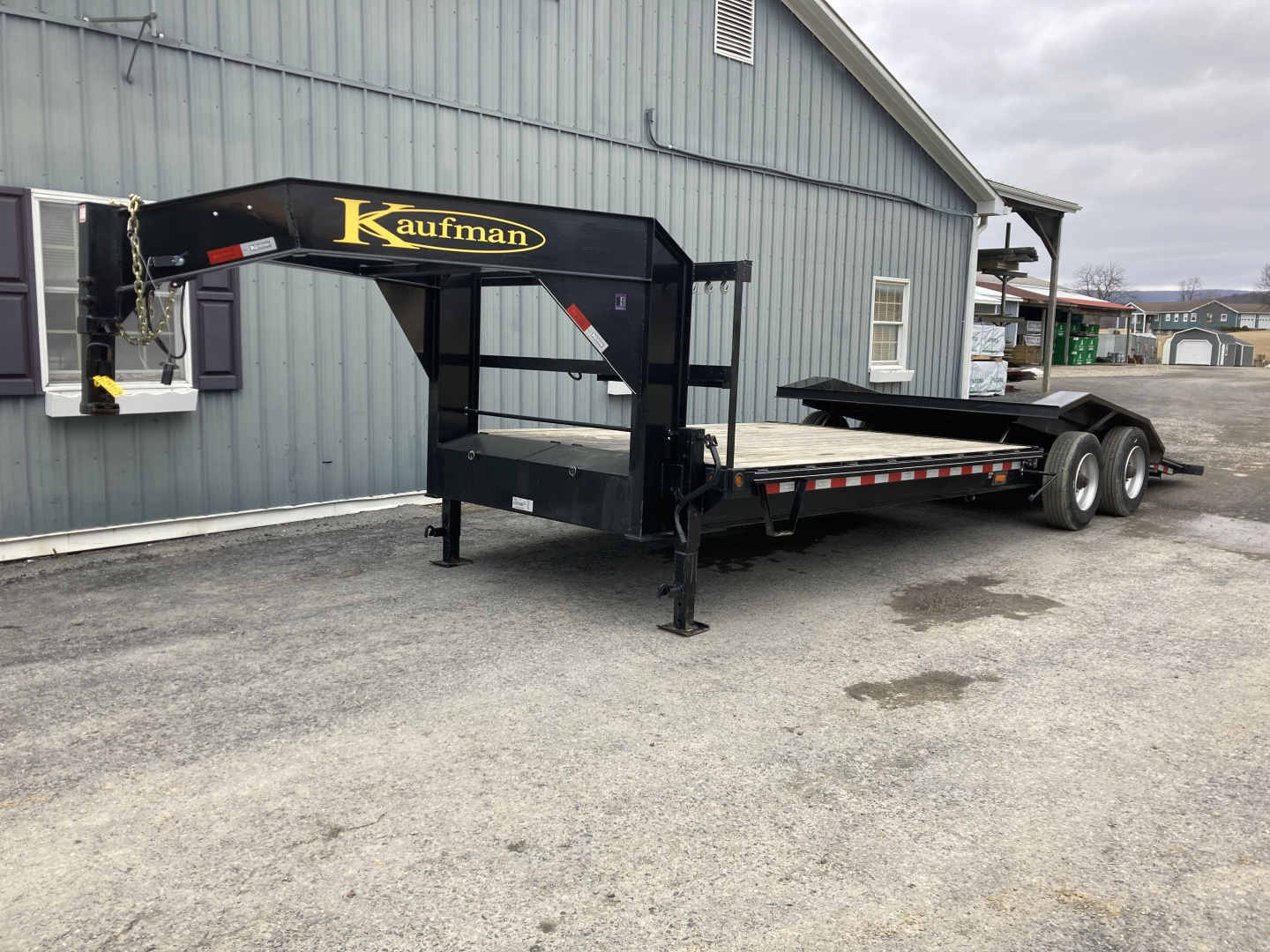 Used 2025 Kaufman Equipment Tilt Trailer / 25,000 GVWR / 96"x26'