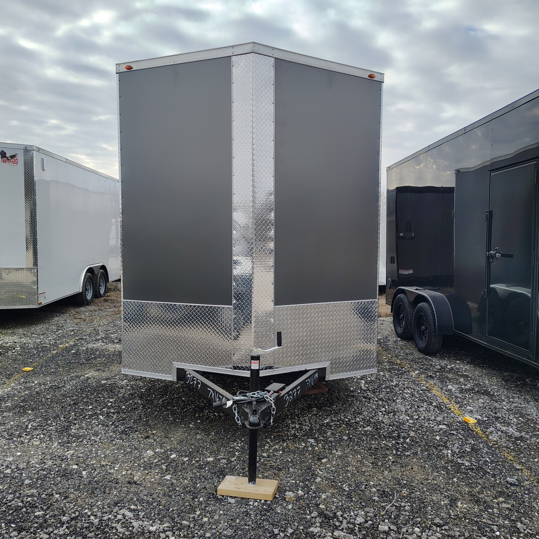 New 2026 Mammoth 7x16 TA, 7' interior height, 3.5k axles, .080 polycore Cargo / Enclosed Trailer