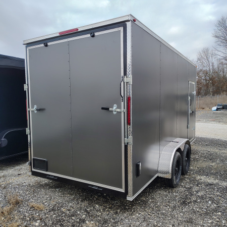 New 2026 Mammoth 7x16 TA, 7' interior height, 3.5k axles, .080 polycore Cargo / Enclosed Trailer
