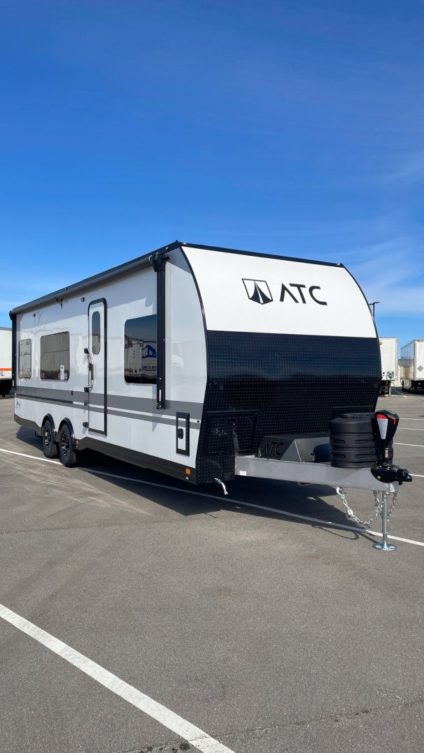 New ATC 2816 PLa 550 Aluminum Toy Hauler: Generator, Happijac, AC, Lifetrac