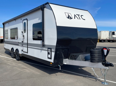 New ATC 2816 PLa 550 Aluminum Toy Hauler: Generator, Happijac, AC, Lifetrac
