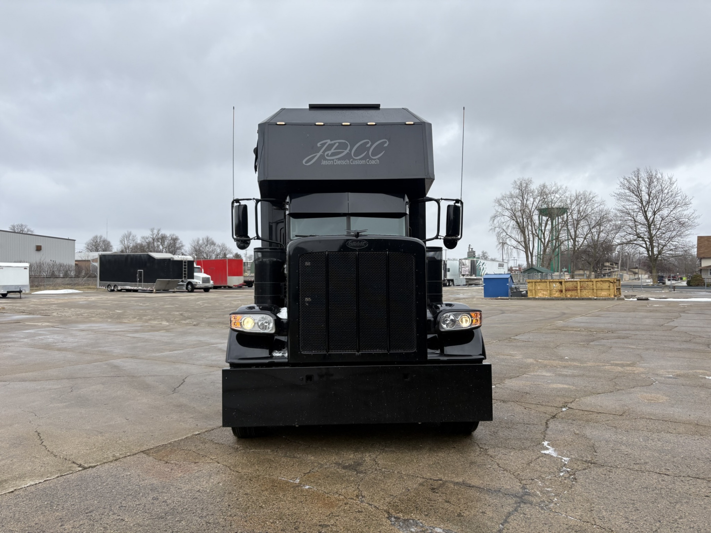 Used 2024 JDCC 46' Peterbilt Custom Coach & 38' 3 Car Stacker w/ Internal rear door lift Package $1,299,999.00