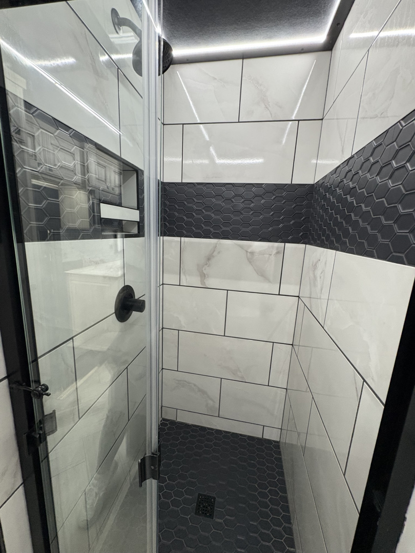 Used 2024 JDCC 46' Peterbilt Custom Coach & 38' 3 Car Stacker w/ Internal rear door lift Package $1,299,999.00