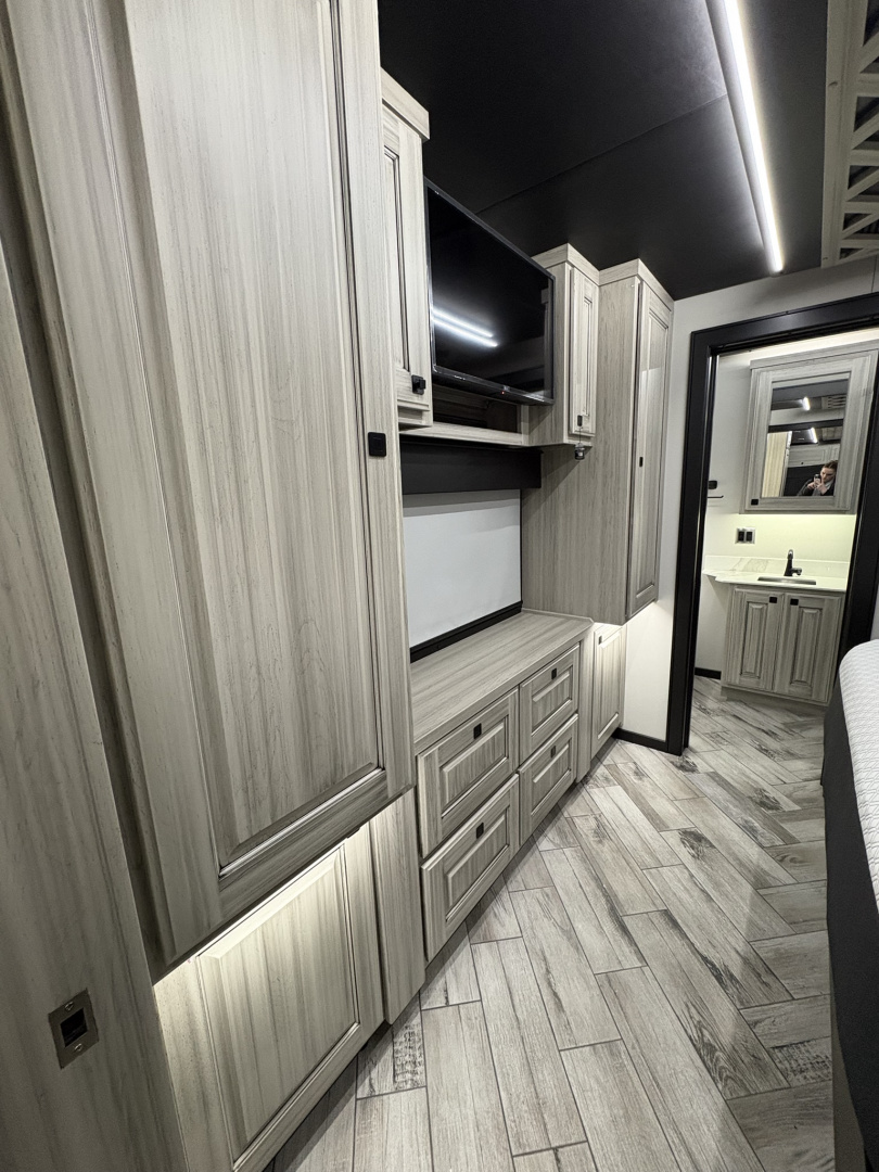 Used 2024 JDCC 46' Peterbilt Custom Coach & 38' 3 Car Stacker w/ Internal rear door lift Package $1,299,999.00