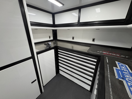 Used 2024 JDCC 46' Peterbilt Custom Coach & 38' 3 Car Stacker w/ Internal rear door lift Package $1,299,999.00