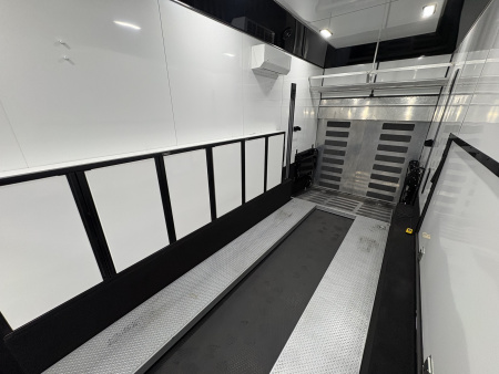 Used 2024 JDCC 46' Peterbilt Custom Coach & 38' 3 Car Stacker w/ Internal rear door lift Package $1,299,999.00