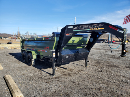 Used 2024 Horizon Trailers HZ7 Dump Trailer / 15,680 GVWR / 83"x12'