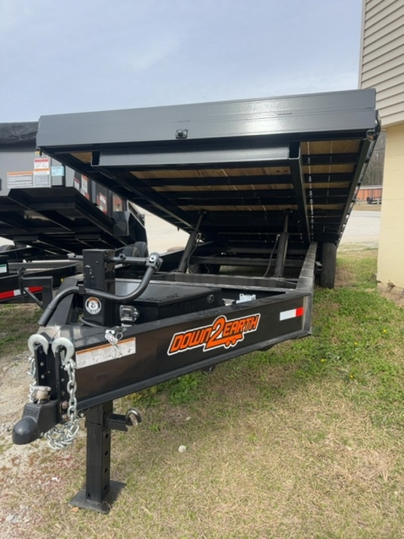 New 2025 Down 2 Earth Trailers 24’ Deckover PowerTilt Deckover Trailer