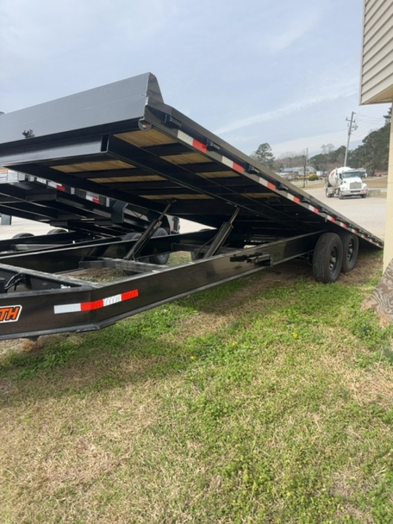 New 2025 Down 2 Earth Trailers 24’ Deckover PowerTilt Deckover Trailer