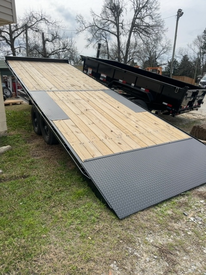 New 2025 Down 2 Earth Trailers 24’ Deckover PowerTilt Deckover Trailer