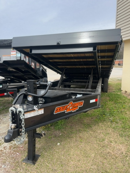 New 2025 Down 2 Earth Trailers 24’ Deckover PowerTilt Deckover Trailer