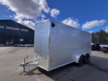 New 2026 High Country 7x16 + 18" V-Nose/ XLT Aluminum trailer / 7'interior -7000GVW