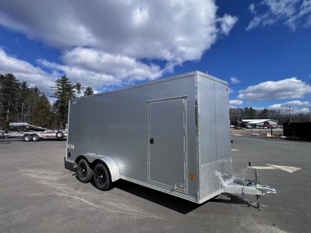 New 2026 High Country 7x16 + 18" V-Nose/ XLT Aluminum trailer / 7'interior -7000GVW