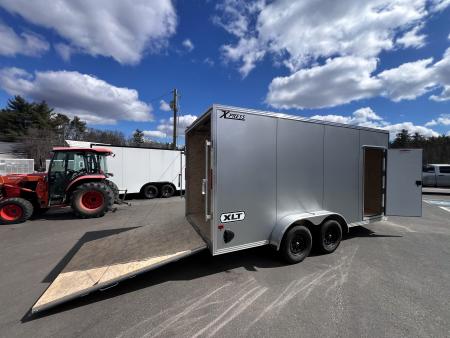 New 2026 High Country 7x16 + 18" V-Nose/ XLT Aluminum trailer / 7'interior -7000GVW