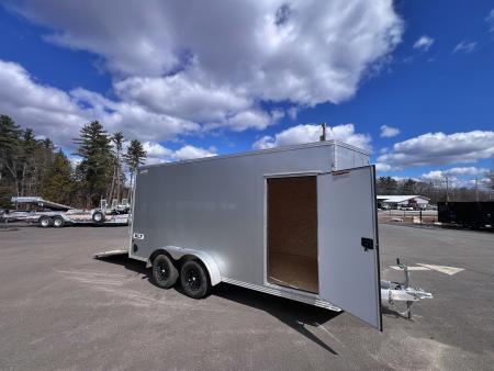 New 2026 High Country 7x16 + 18" V-Nose/ XLT Aluminum trailer / 7'interior -7000GVW