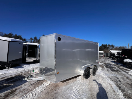 New 2026 High Country 7x14 + 18" V-Nose/ XLT Aluminum trailer /Barn Door/ 7'interior -7000GVW