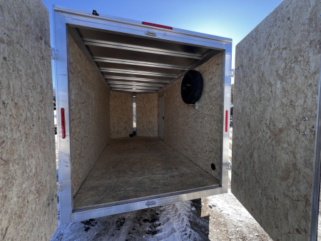 New 2026 High Country 7x14 + 18" V-Nose/ XLT Aluminum trailer /Barn Door/ 7'interior -7000GVW