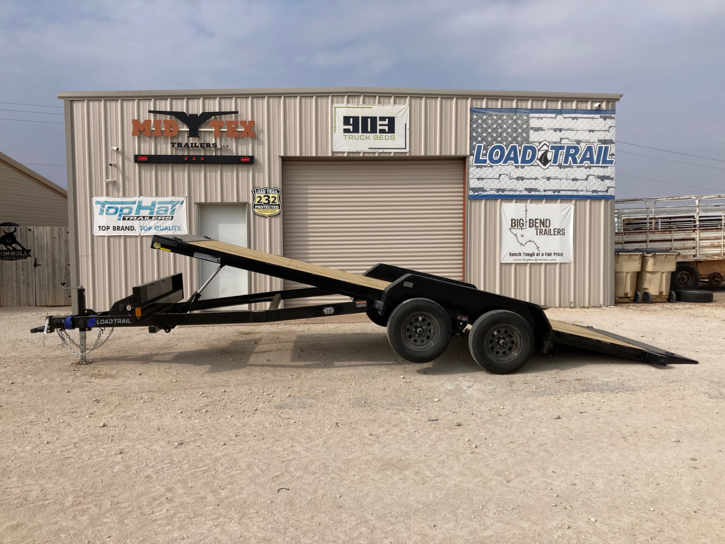 New 2026 Load Trail TD 83" x 20' Tandem Axle Rapid Loader Tilt Deck