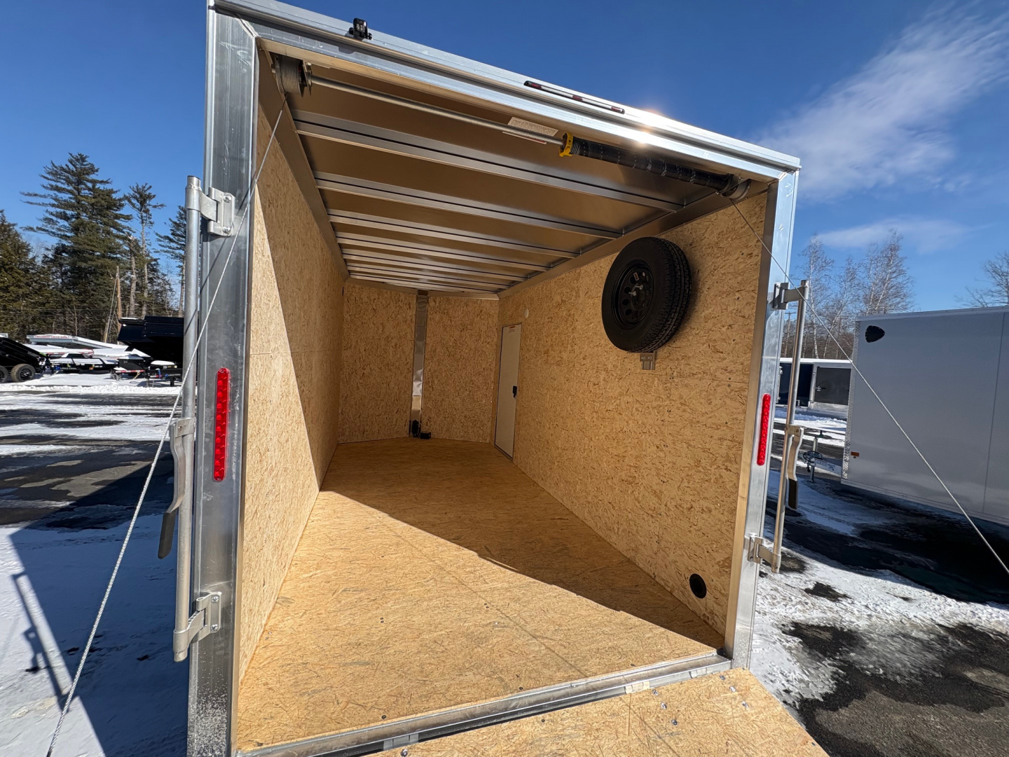 New 2026 High Country 7x14 + 18" V-Nose/ XLT Aluminum trailer / 7'interior -7000GVW