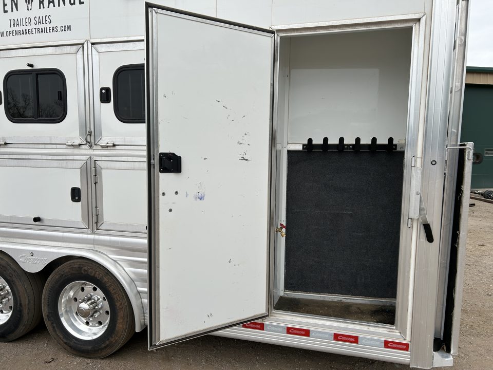 Used 2023 Cimarron 8 horse Trainer Trailer