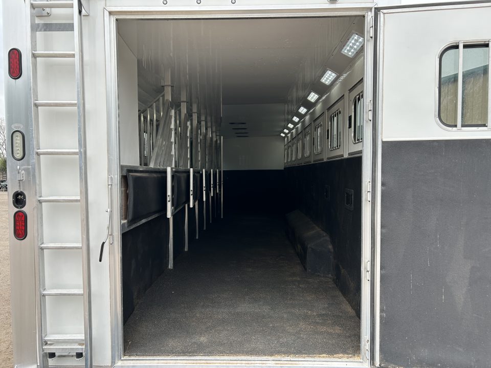Used 2023 Cimarron 8 horse Trainer Trailer