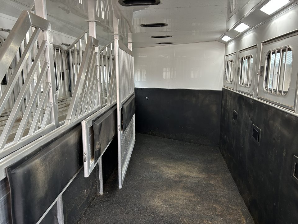 Used 2023 Cimarron 8 horse Trainer Trailer