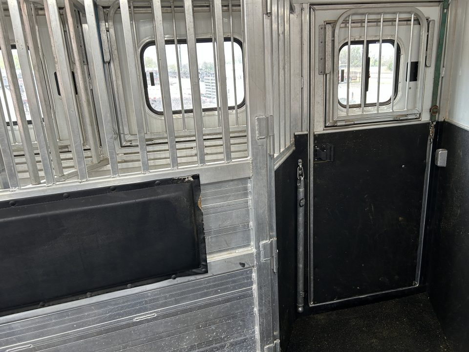 Used 2023 Cimarron 8 horse Trainer Trailer