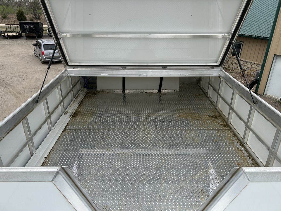 Used 2023 Cimarron 8 horse Trainer Trailer