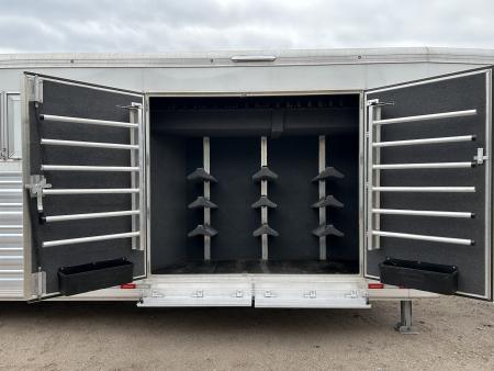 Used 2023 Cimarron 8 horse Trainer Trailer