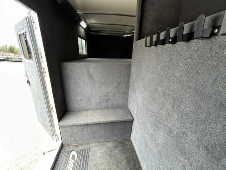 Used 2023 Cimarron 8 horse Trainer Trailer