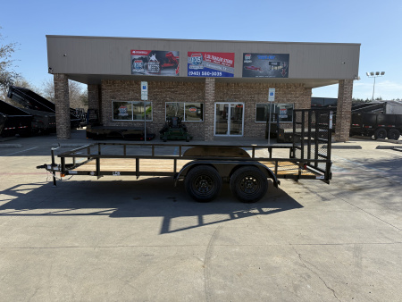New 2026 Top Hat Trailers LDX 16x77 Utility Trailer
