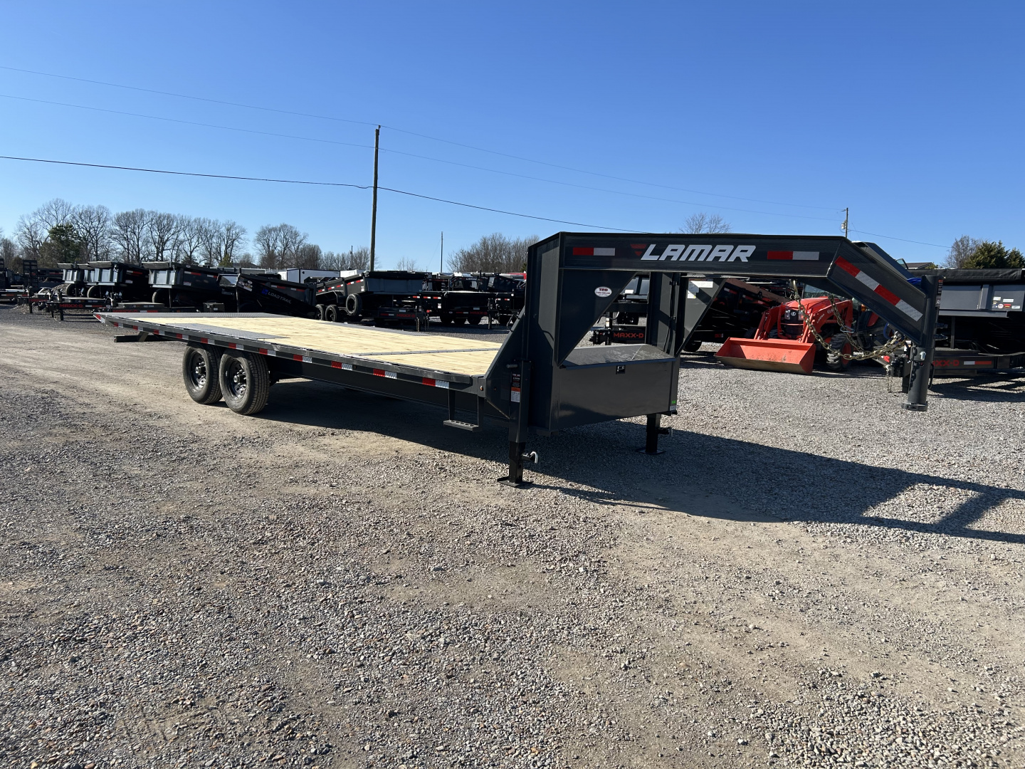 New 2026 Lamar Deckover Tilt Trailer | 102" x 24' 14K GVWR
