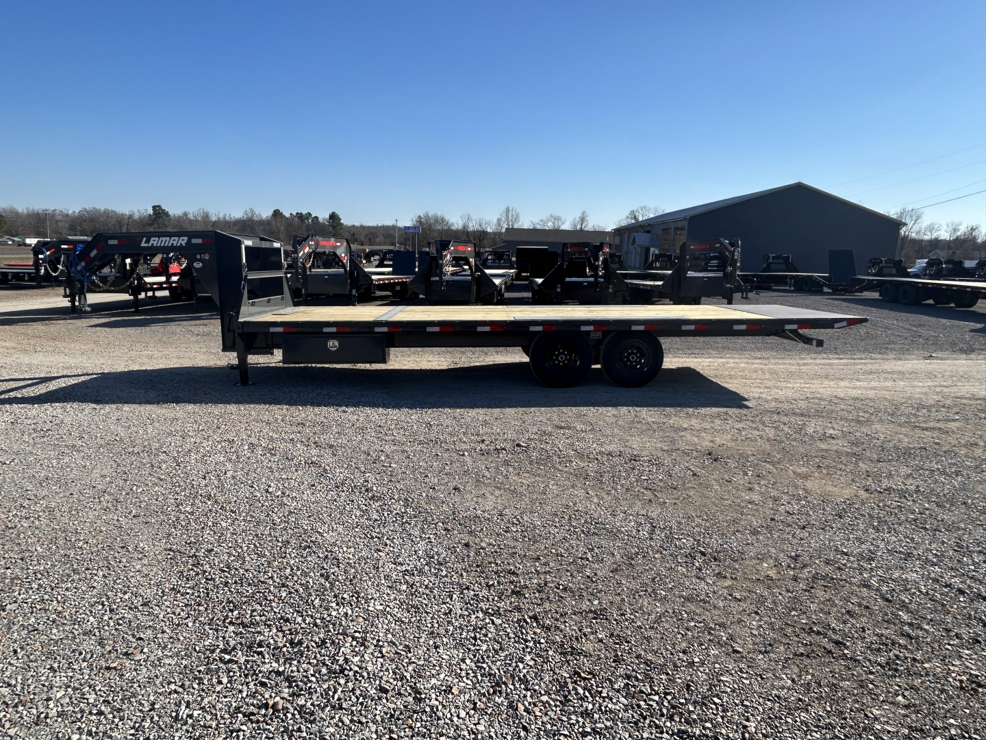 New 2026 Lamar Deckover Tilt Trailer | 102" x 24' 14K GVWR